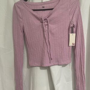 NWT SO woman’s size small lilac jade is the color